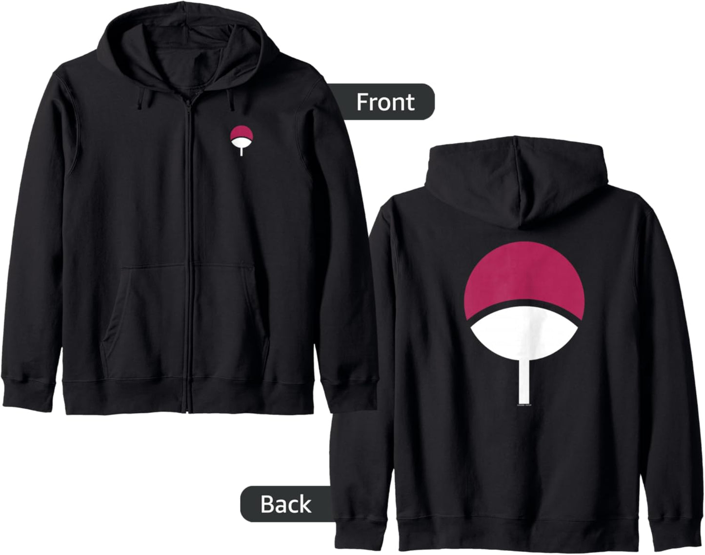 Naruto Shippuden Sasuke Symbol Hoodie