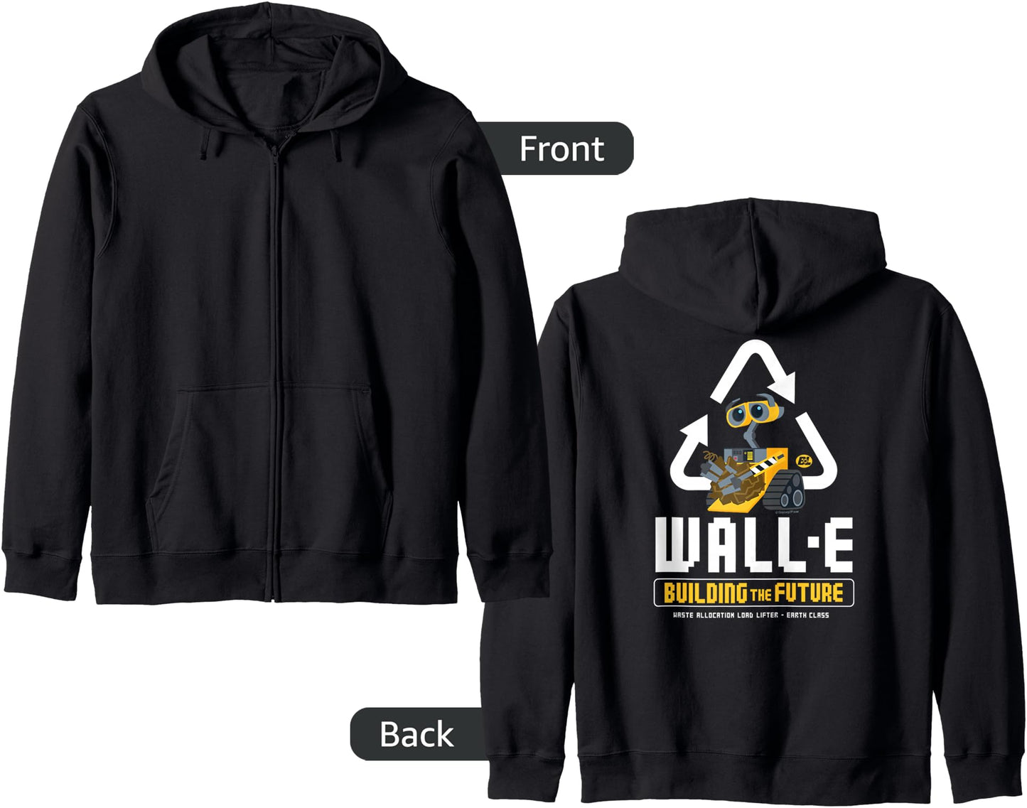 Wall-E - Building The Future Zip Hoodie