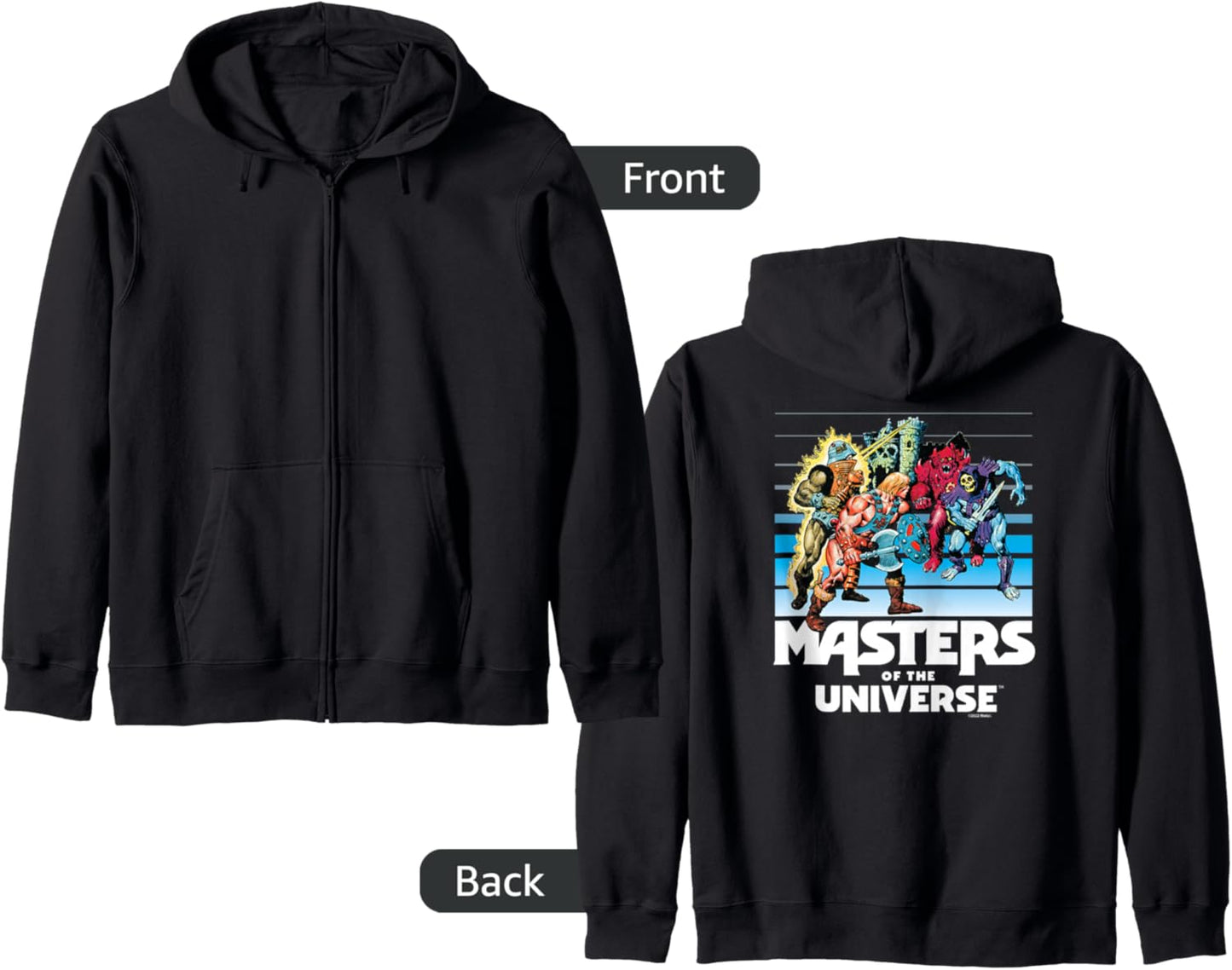 Masters Of The Universe - Fade Zip Hoodie