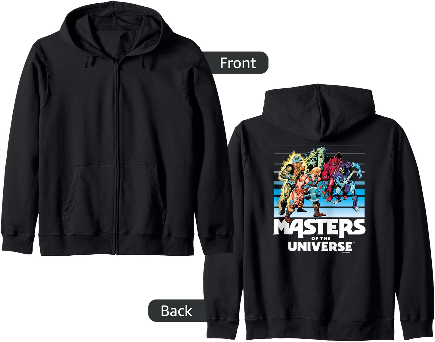 Masters Of The Universe - Fade Zip Hoodie