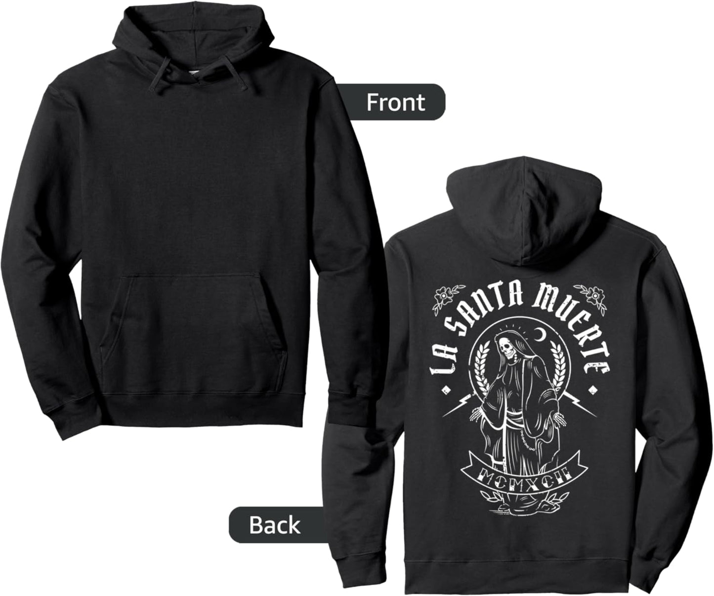 La-Santas Muertes For Men Women Pullover Hoodie