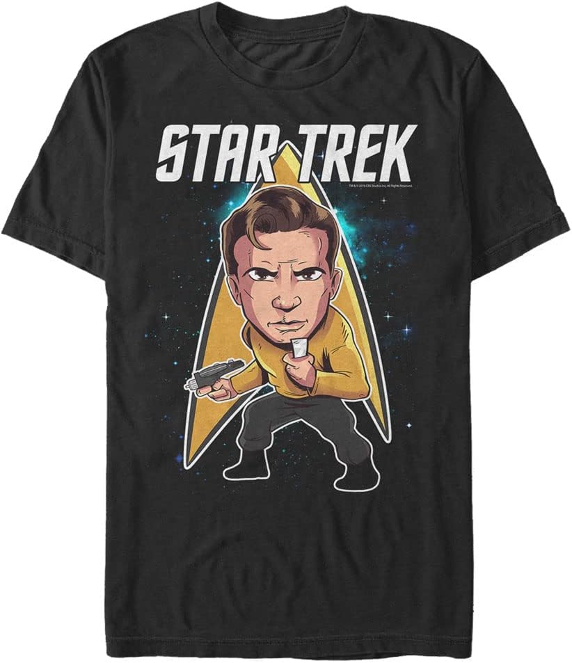 Fifth Sun Men's Big & Tall Chibi Kirk