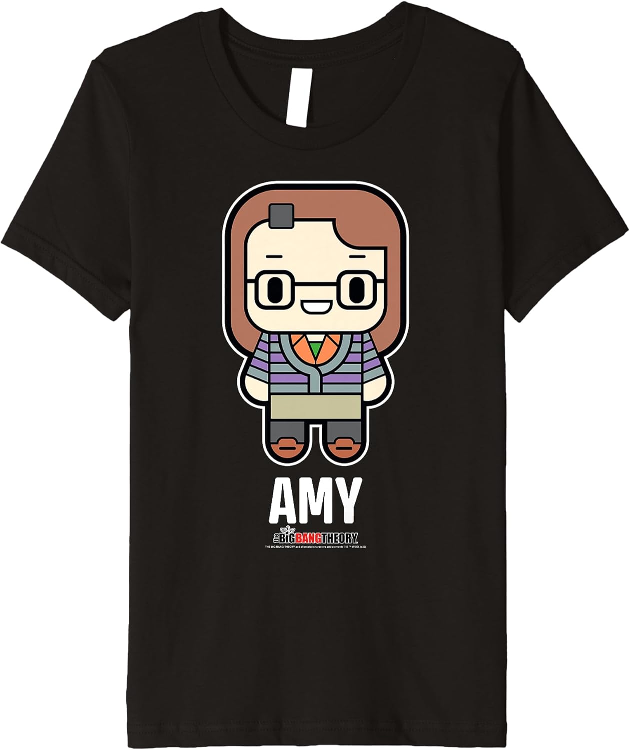 Kids The Big Bang Theory Chibi Amy Premium T-Shirt