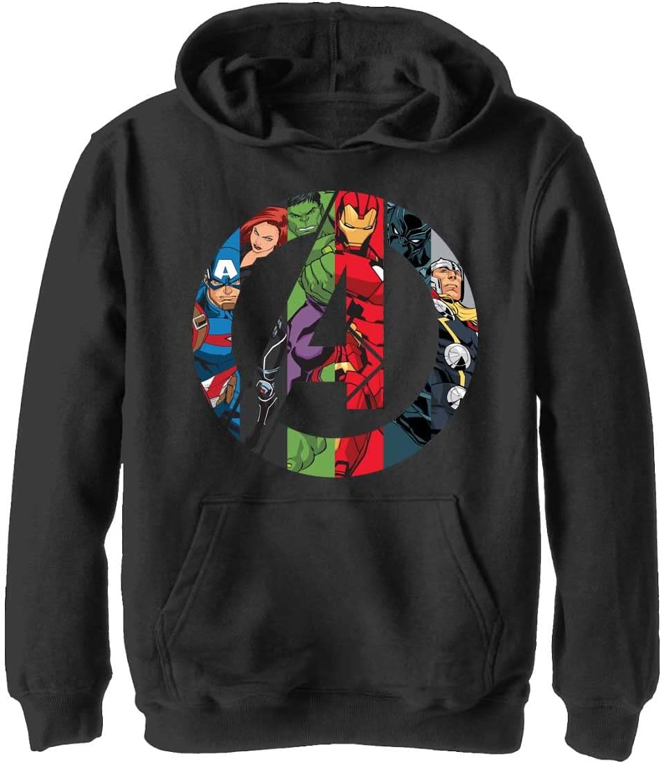 Marvel Kids' Avengers Heroes Icon Hoodie