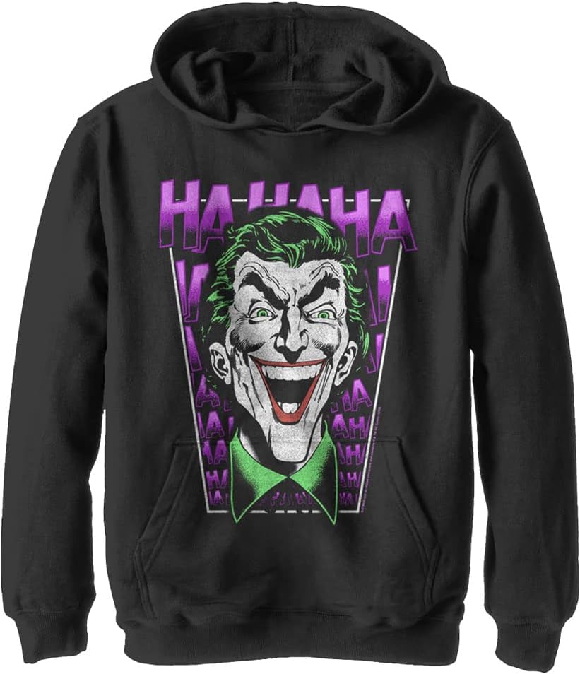 DC Comics' Batman Joker Pop Youth Pullover Hoodie