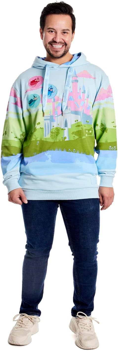 Loungefly Disney Sleeping Beauty Castle Hoodie