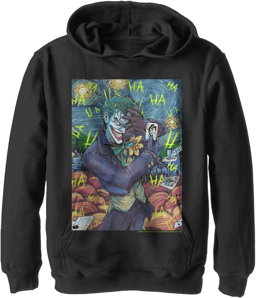 DC Comics' Batman Joker Starry Youth Pullover Hoodie