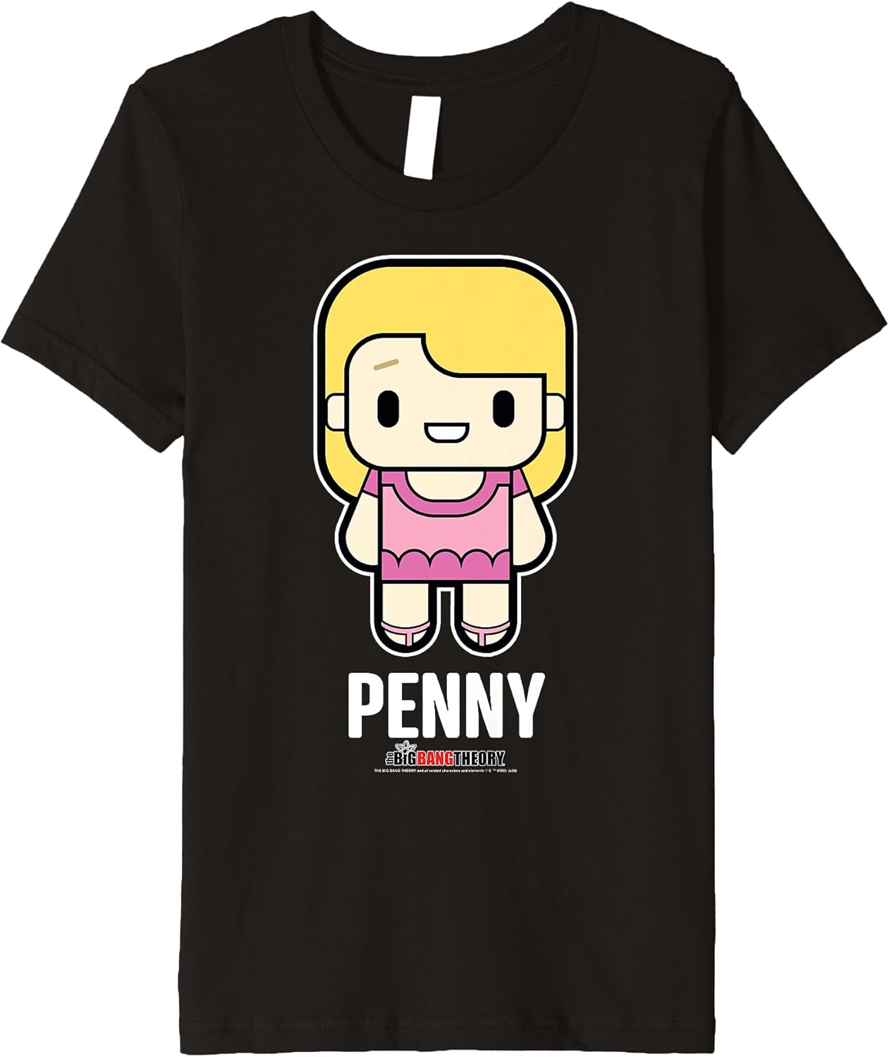 Kids The Big Bang Theory Chibi Penny Premium T-Shirt