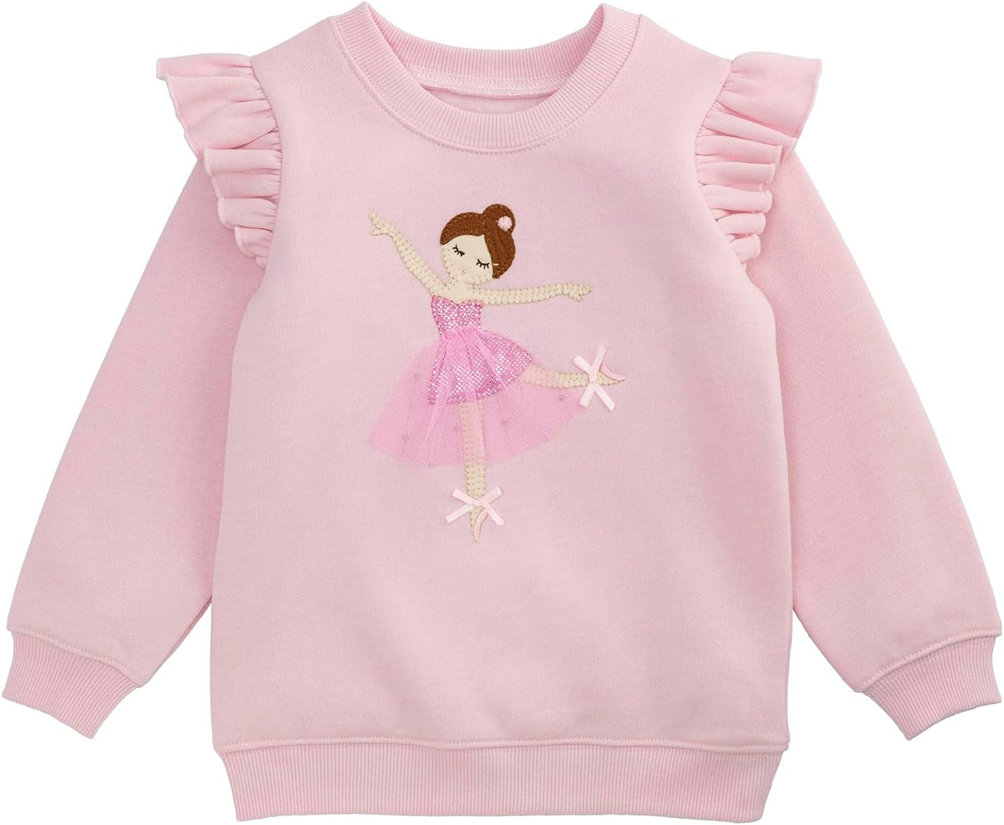 Mud Pie unisex-child Kids Ballet Sweatshirt