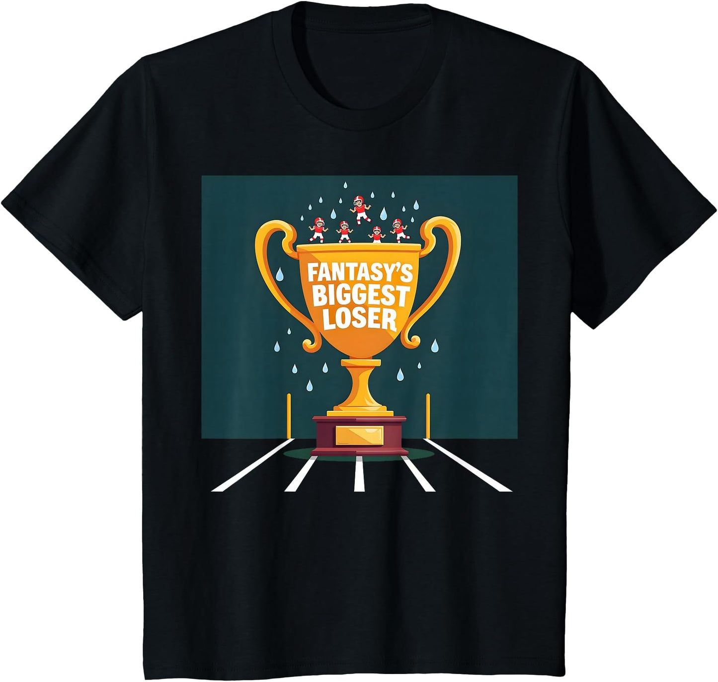 Fantasy's Biggest Loser Trophy for Football Fanatics