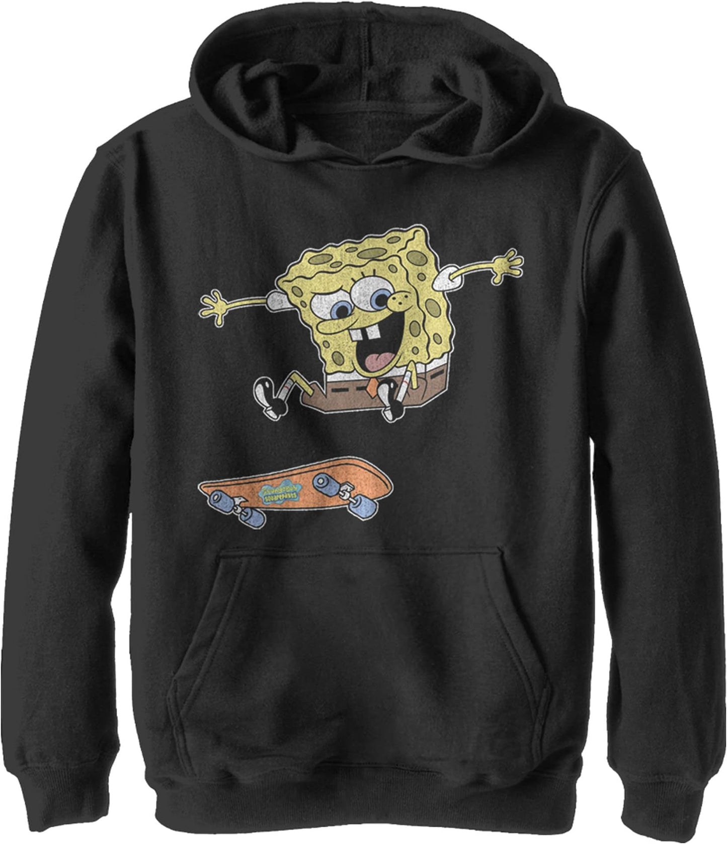 Nickelodeon' Spongebob Squarepants Skater Bob Youth Pullover Hoodie