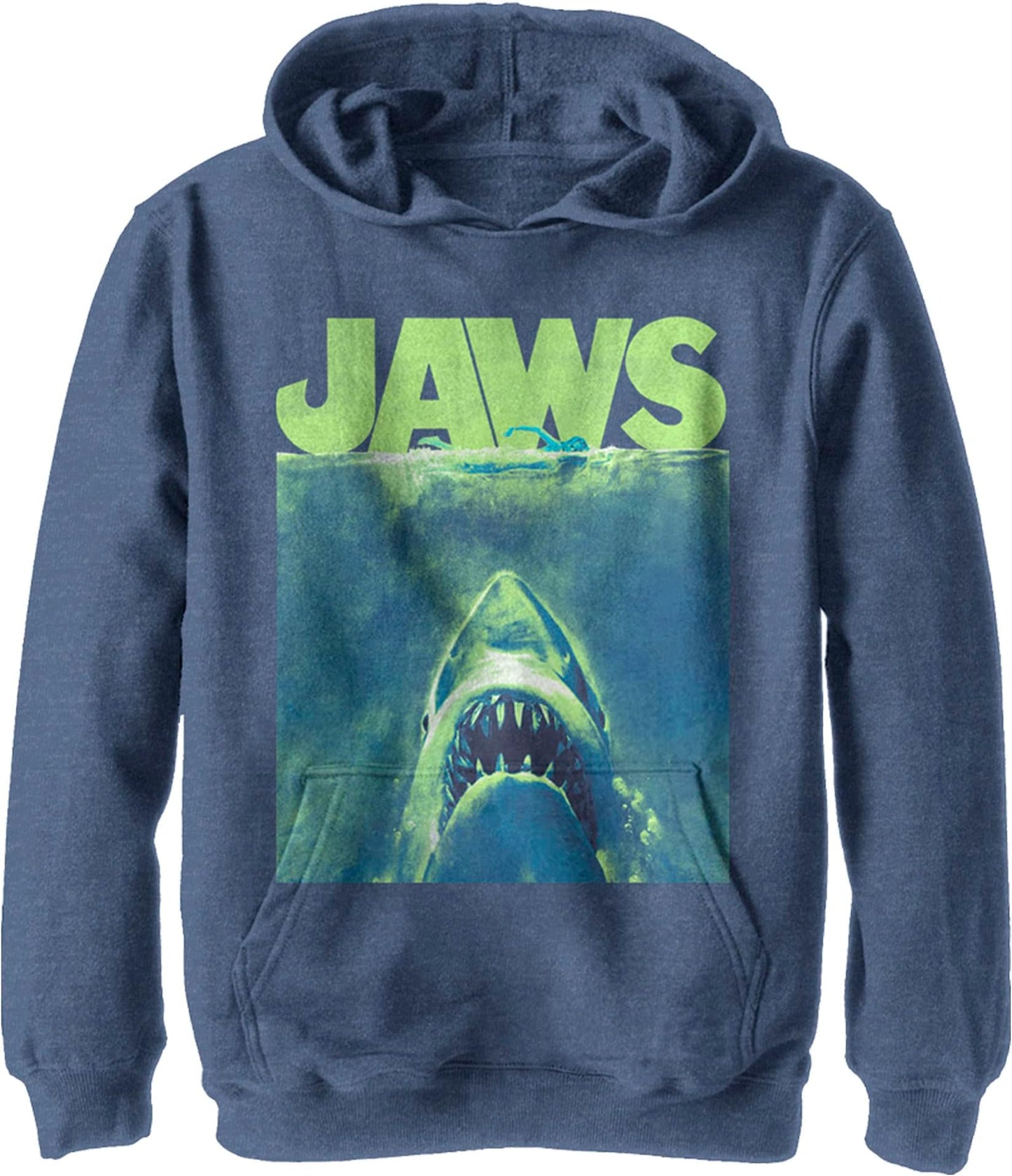 Fifth Sun Jaws Neon Poster Youth Pullover Hoodie