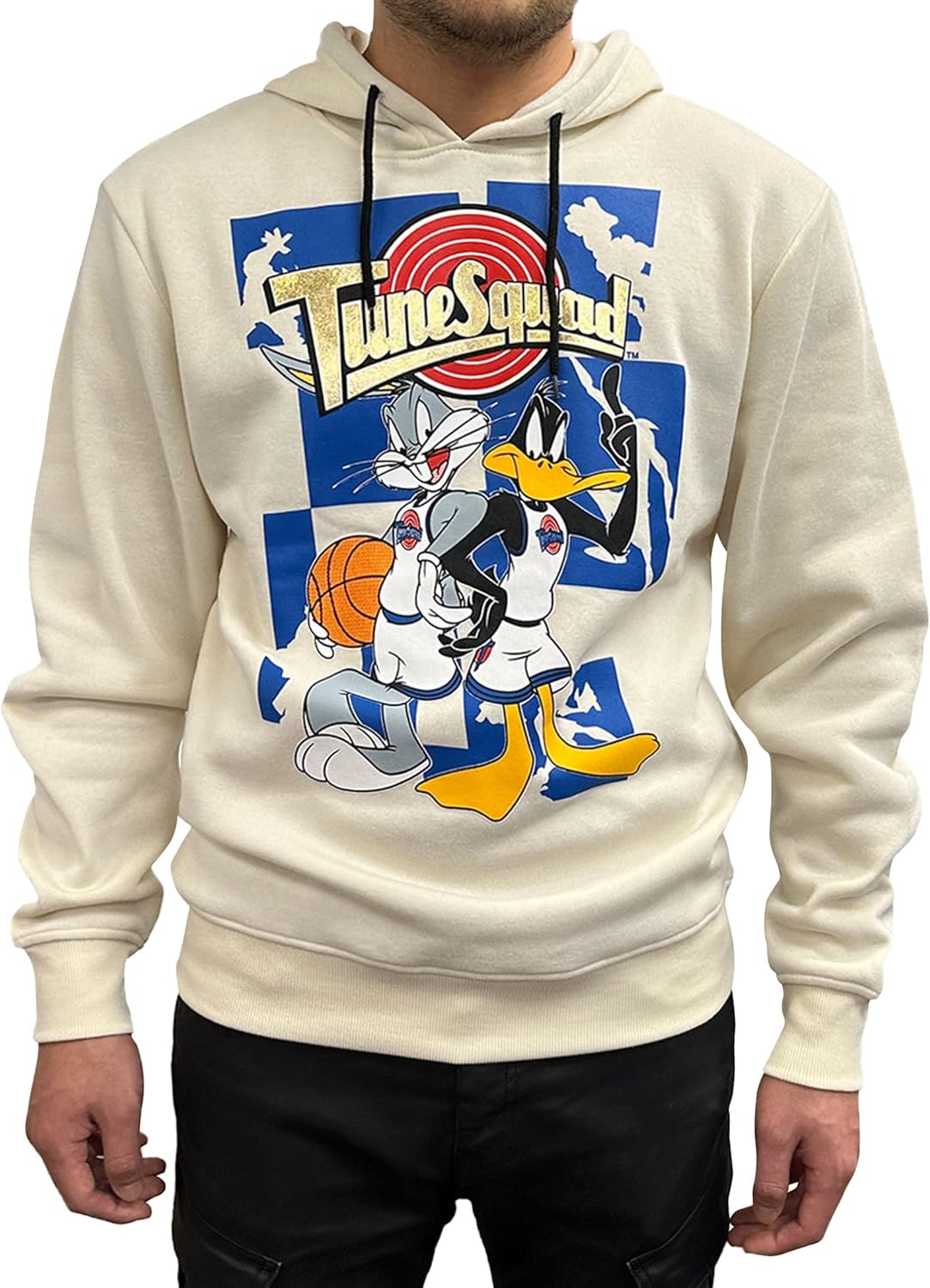 Southpole Men's Space Jam Foil Print Hoody