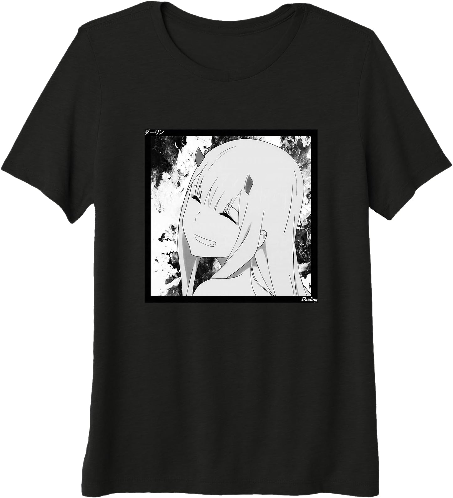 Darling Japanese Anime - Zero Two Novelty Premium Tri-blend