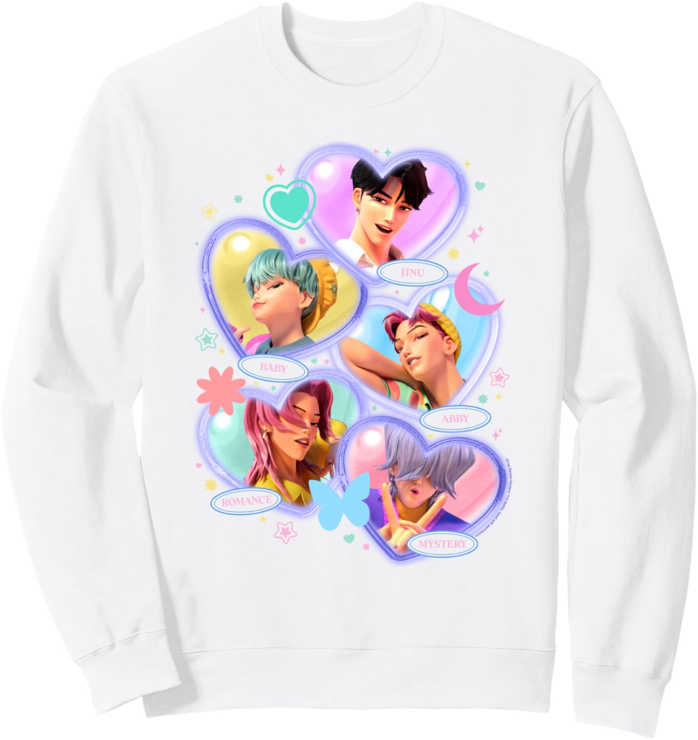 KPop Demon Hunters Halloween Saja Boys Soda Pop Y2K Poster Sweatshirt