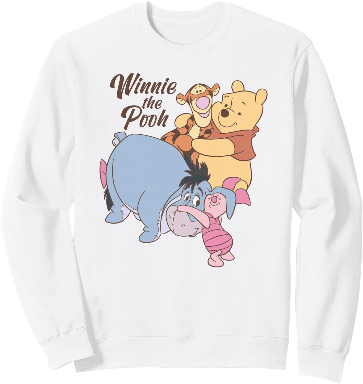 Disney Winnie the Pooh Best Friends Hugging Portrait Sweatshirt
