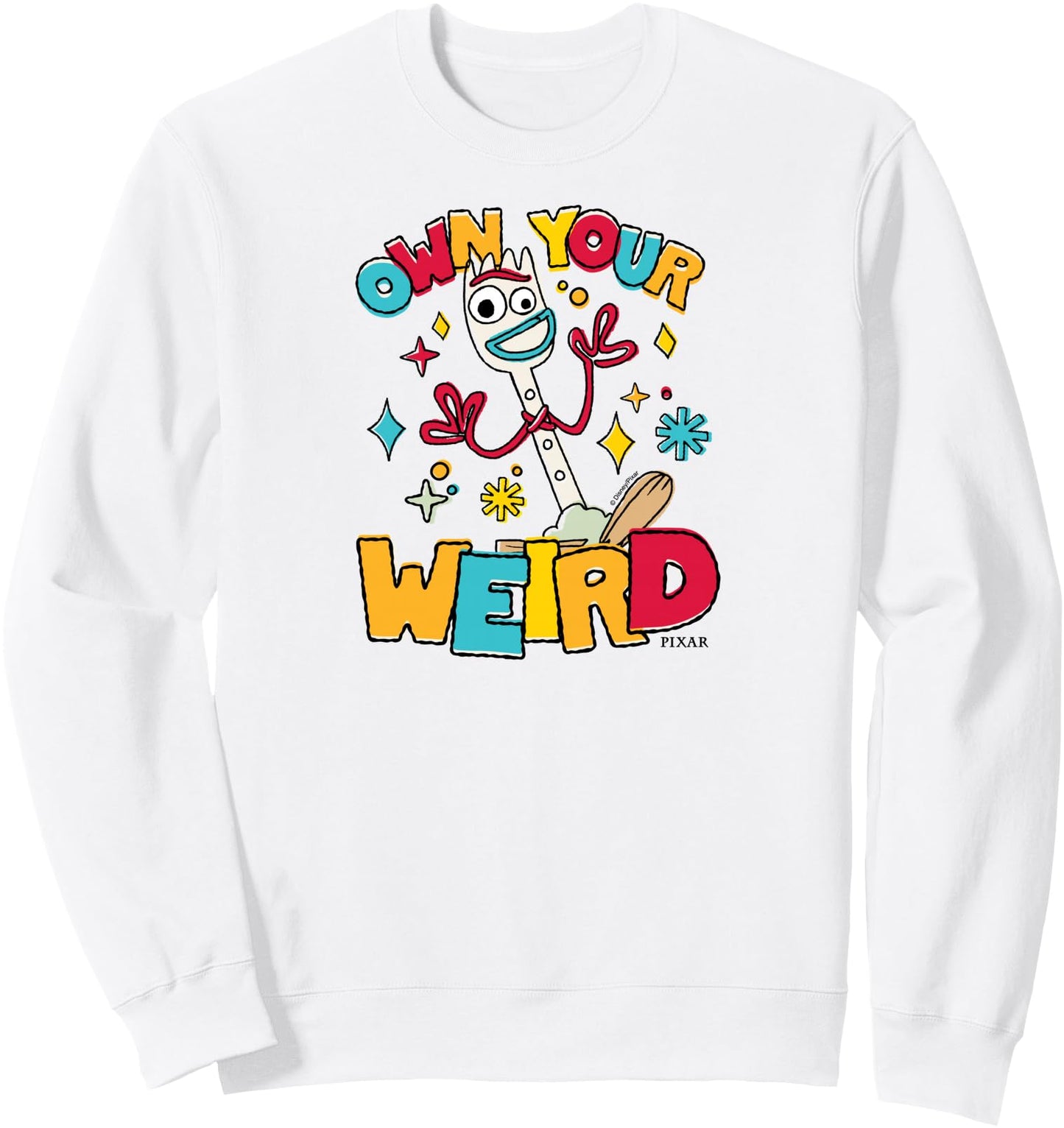 Toy Story 4 - Forky - Own Your Weird Sweatshirt