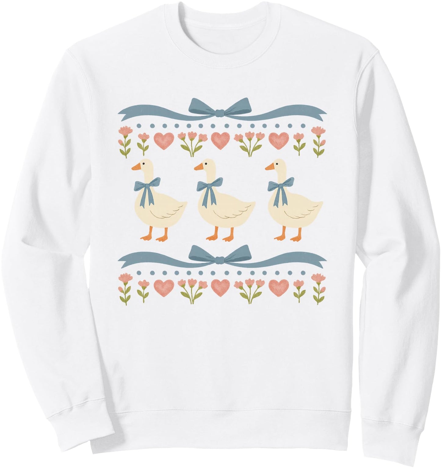 1980s Goose Print Vintage Sweatshirt