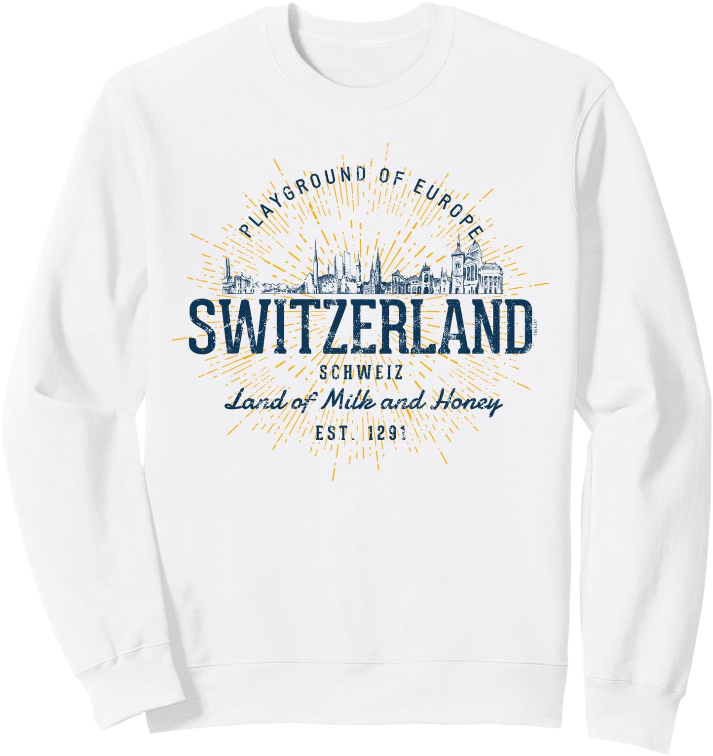Vintage Switzerland Retro Sweatshirt