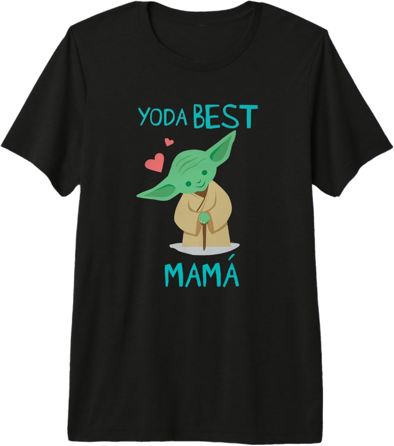 Star Wars Yoda Best Mamá Yoda Chibi Portrait Día de la Madre Premium