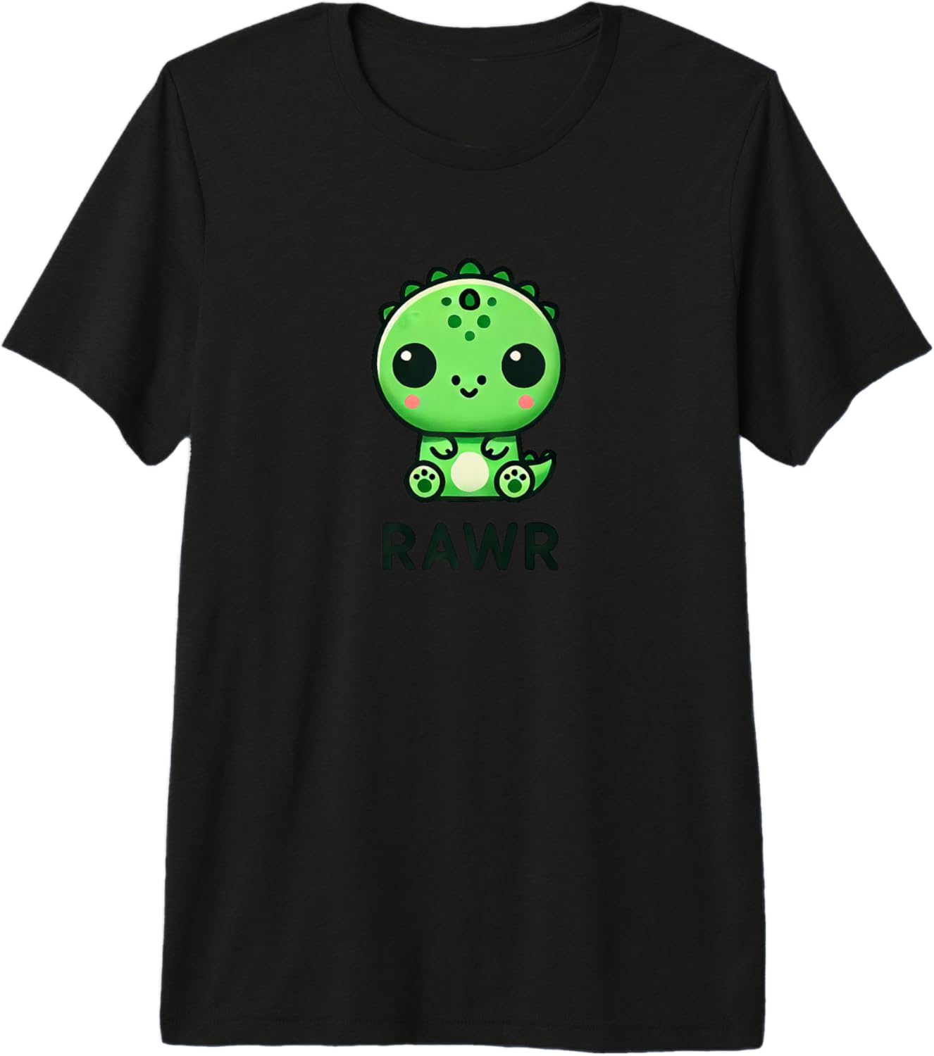 Cute Chibi Dino T-Rex Roaring Rawr Premium