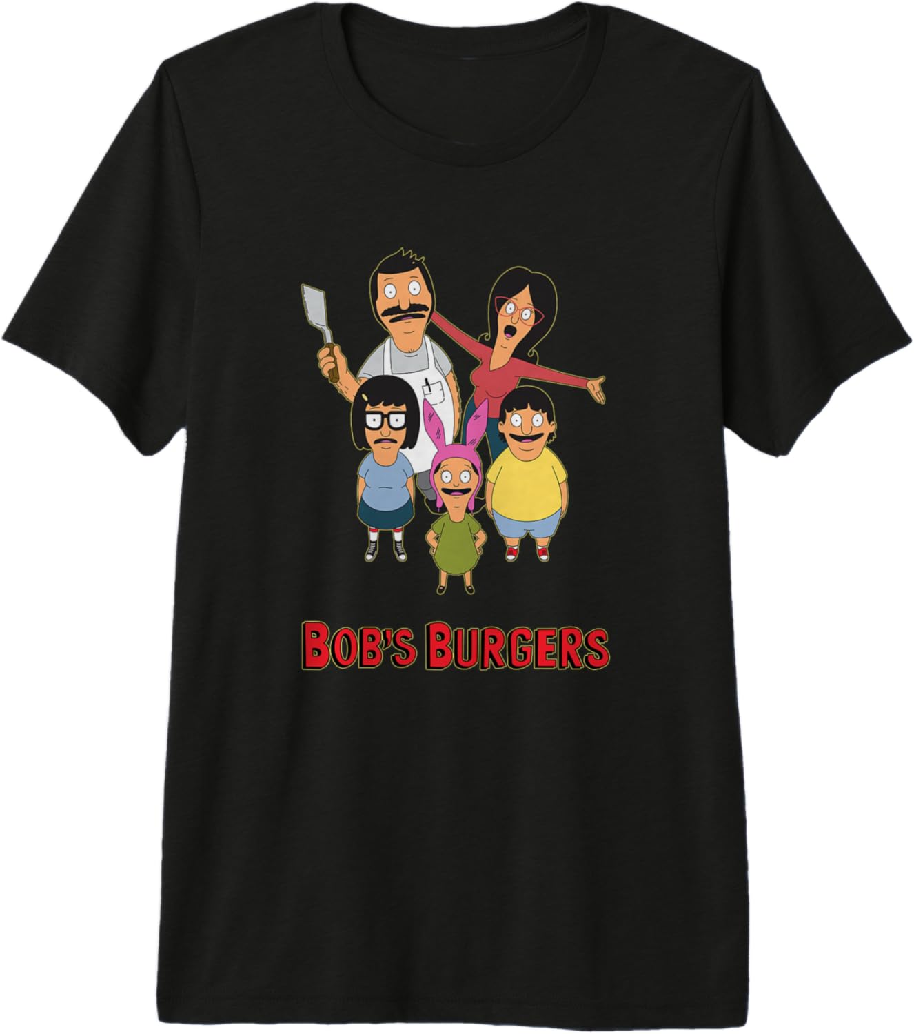 Bob's Burgers Belcher Family Group Portrait Premium Tri-Blend
