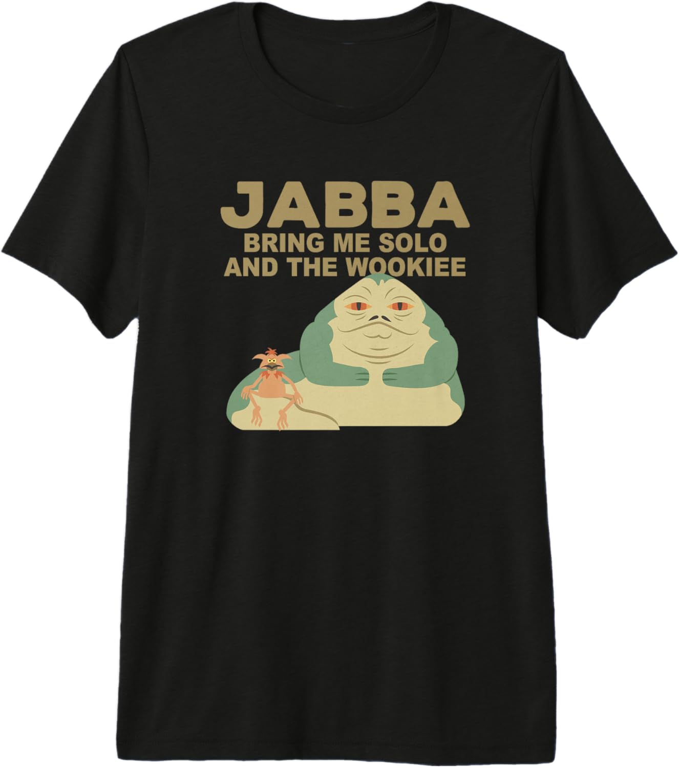 Star Wars Jabba The Hutt Bring Me Solo & The Wookie Chibi Premium