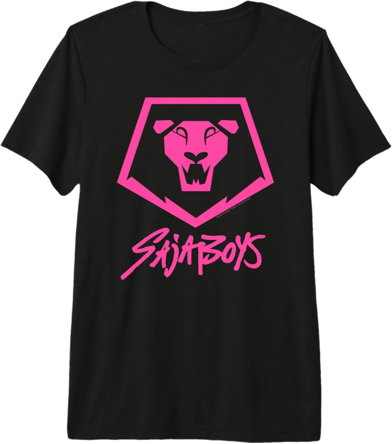 Kpop Demon Hunters Saja Boys Lion Logo Fan Cosplay Premium Tri-Blend