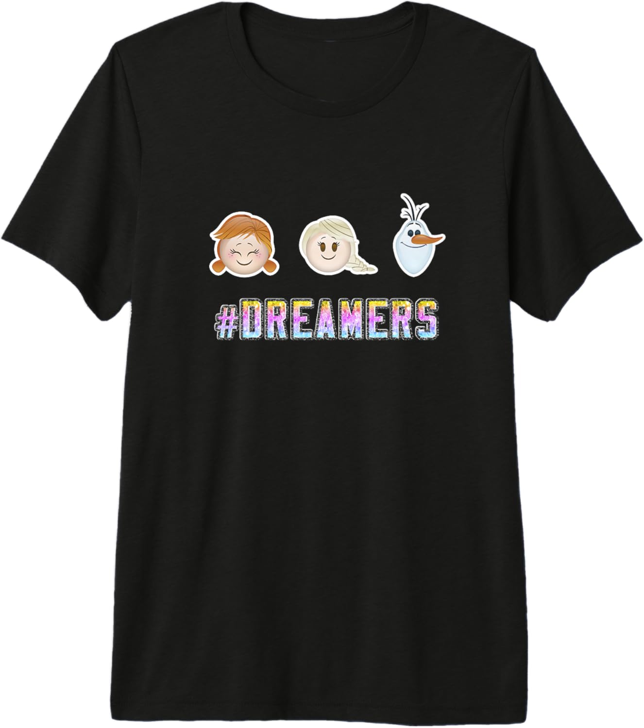 Disney Frozen #Dreamers Elsa Anna & Olaf Chibi Icon Logo Premium