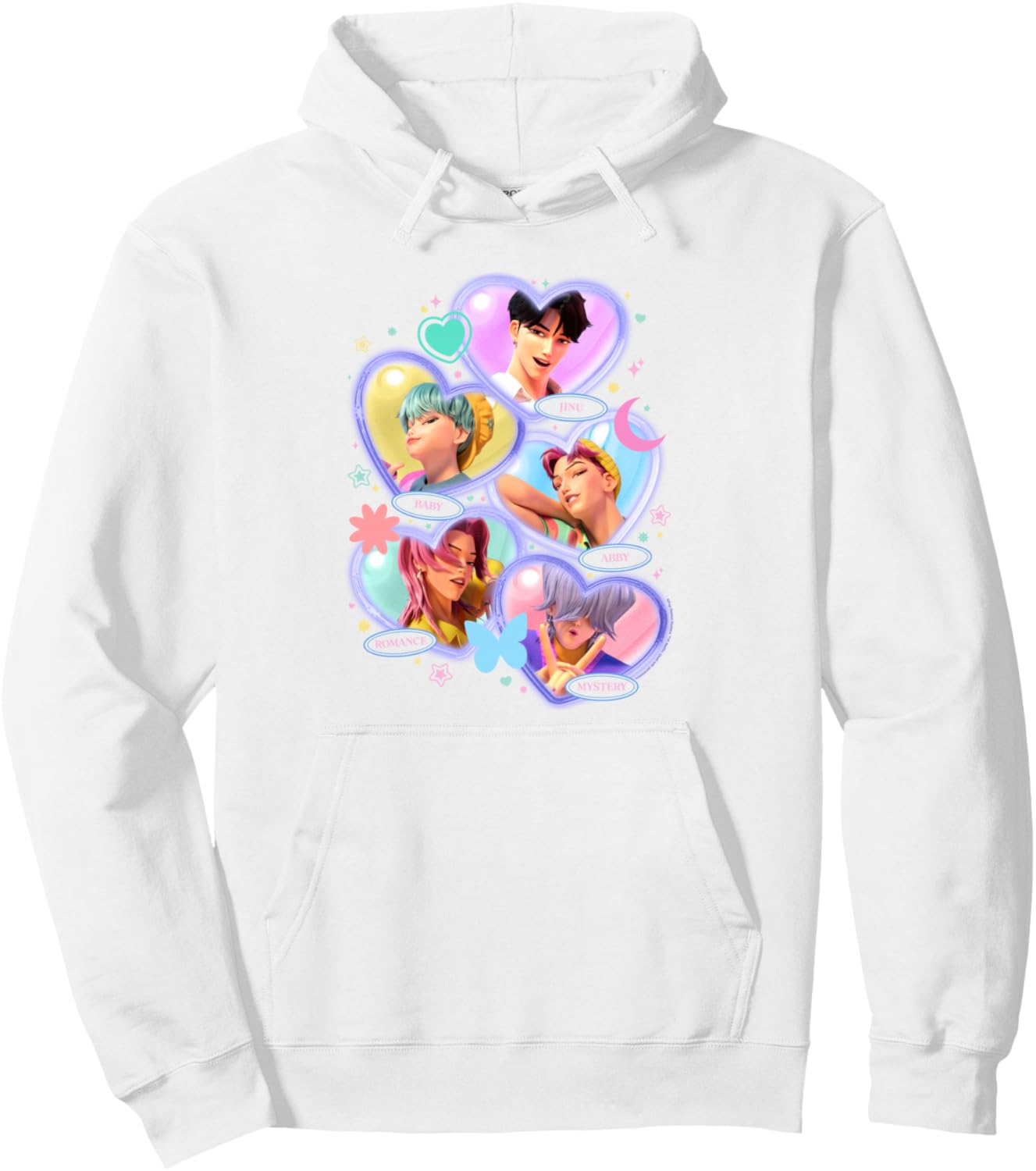 KPop Demon Hunters Halloween Saja Boys Soda Pop Y2K Poster Pullover Hoodie