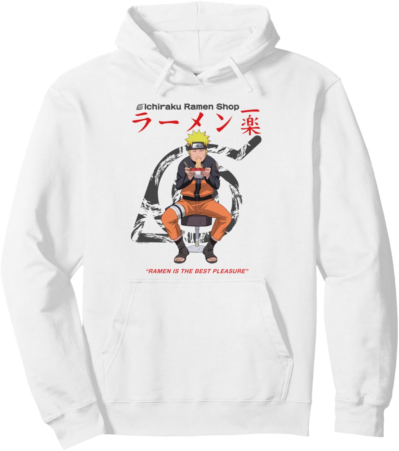 Naruto Shippuden Ichiraku Ramen Shop Naruto Anime Pullover Hoodie