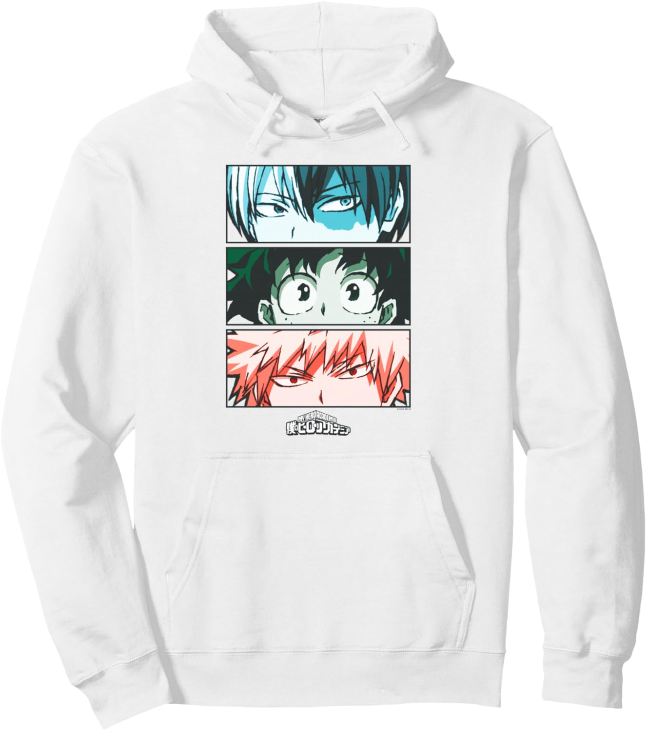 My Hero Academia Todoroki Deku Anime Pullover Hoodie