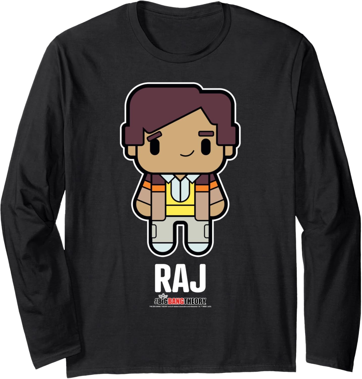 The Big Bang Theory Chibi Raj Long Sleeve