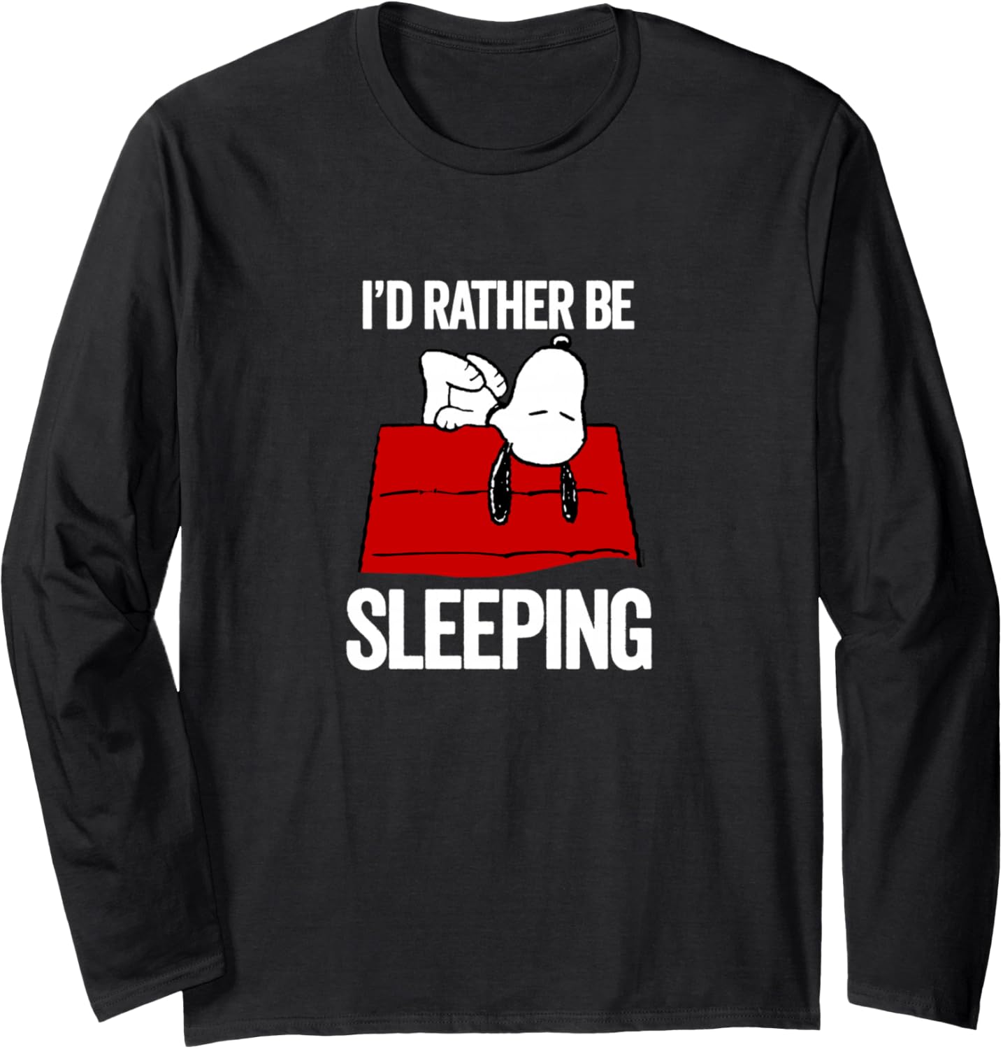 Peanuts - Snoopy Still Sleeping Long Sleeve