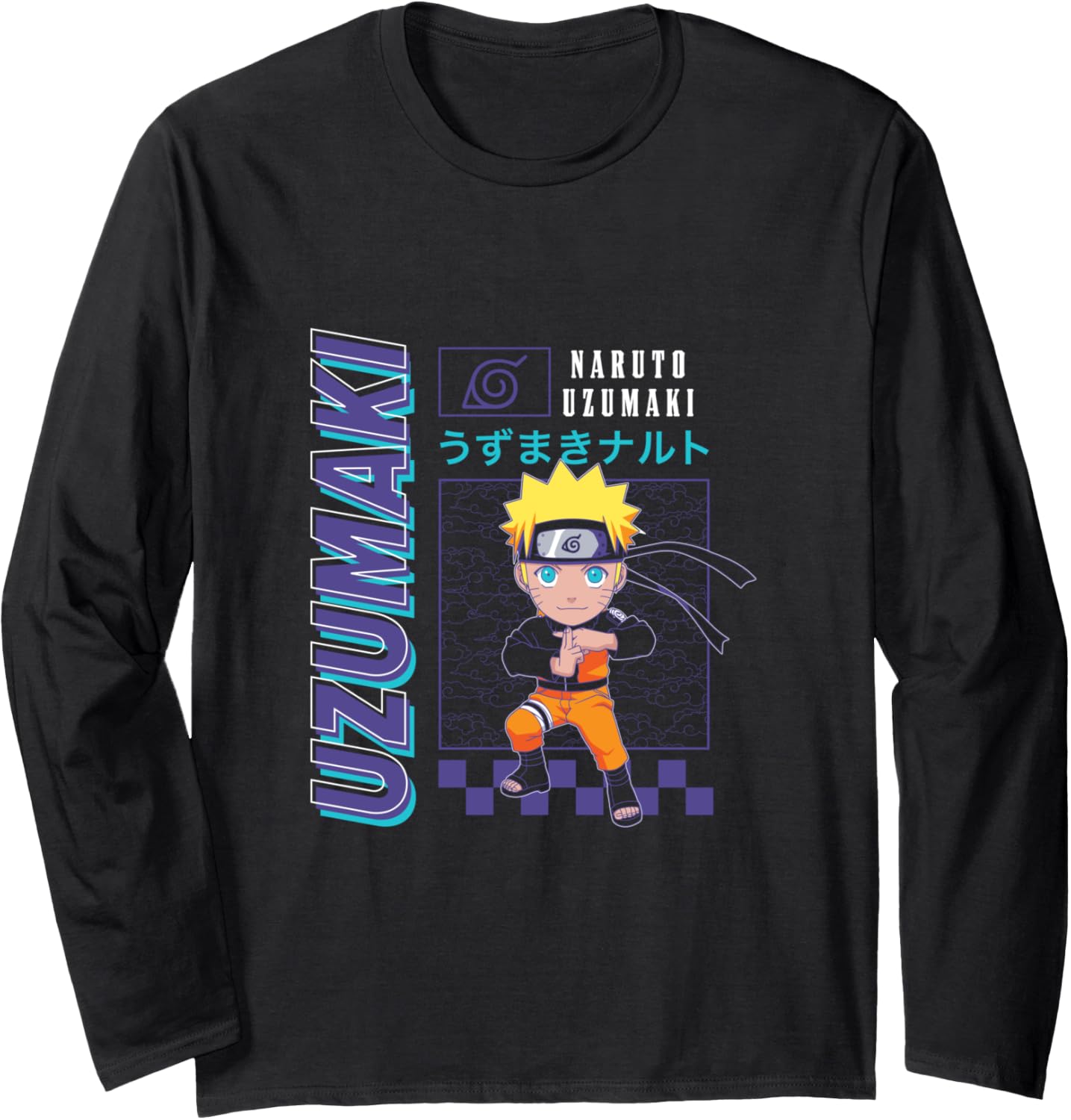 Naruto Shippuden Uzumaki Chibi Long Sleeve