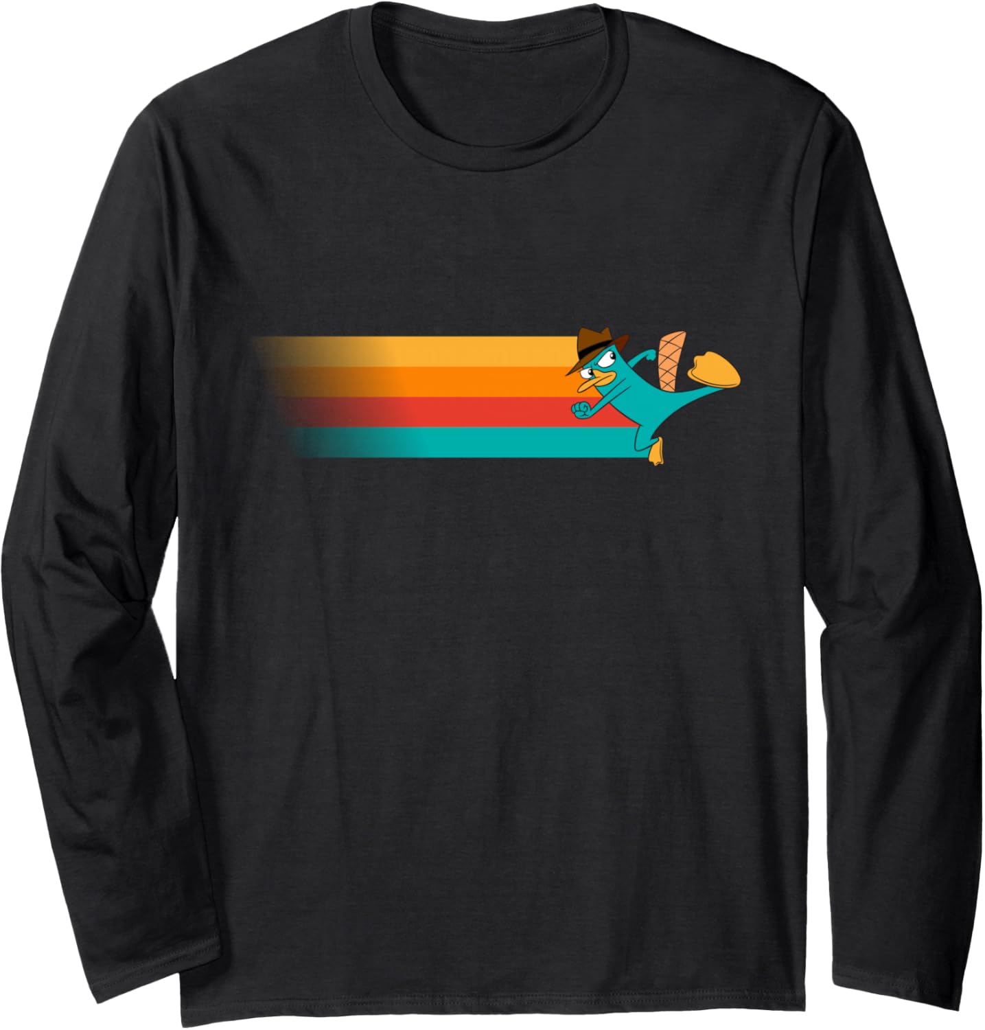 Disney Channel Phineas and Ferb Perry The Platypus Long Sleeve
