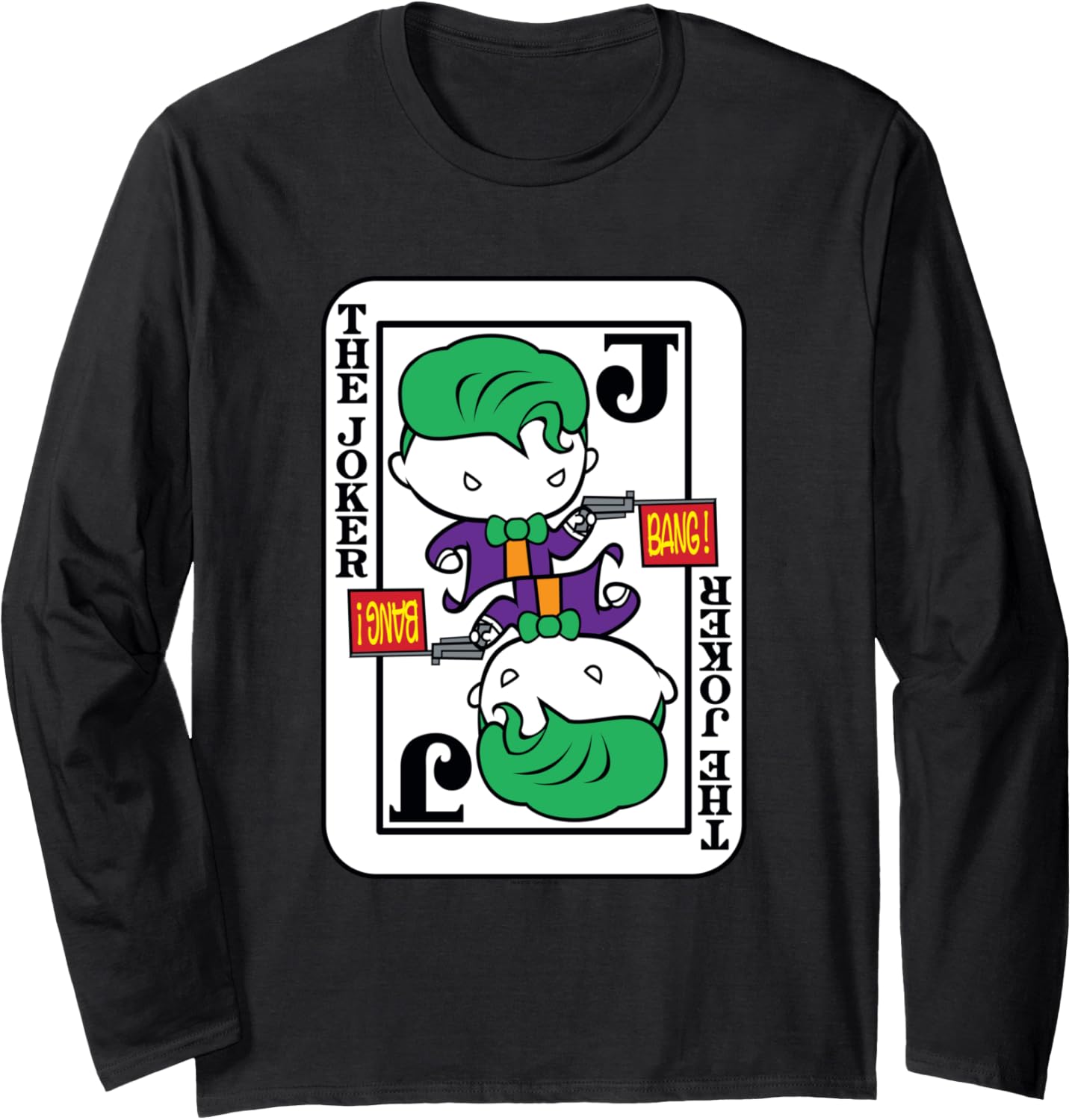 Batman Joker Cute Chibi Long Sleeve