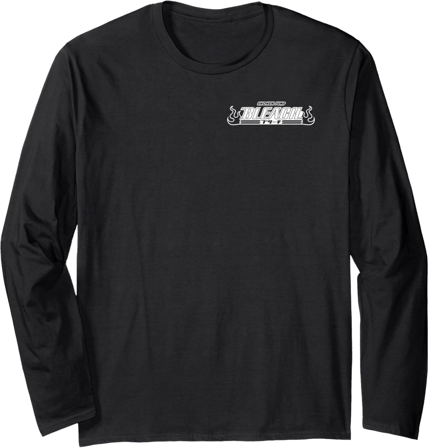 Bleach Ichigo Eyes with Kanji Front and Back Anime Long Sleeve