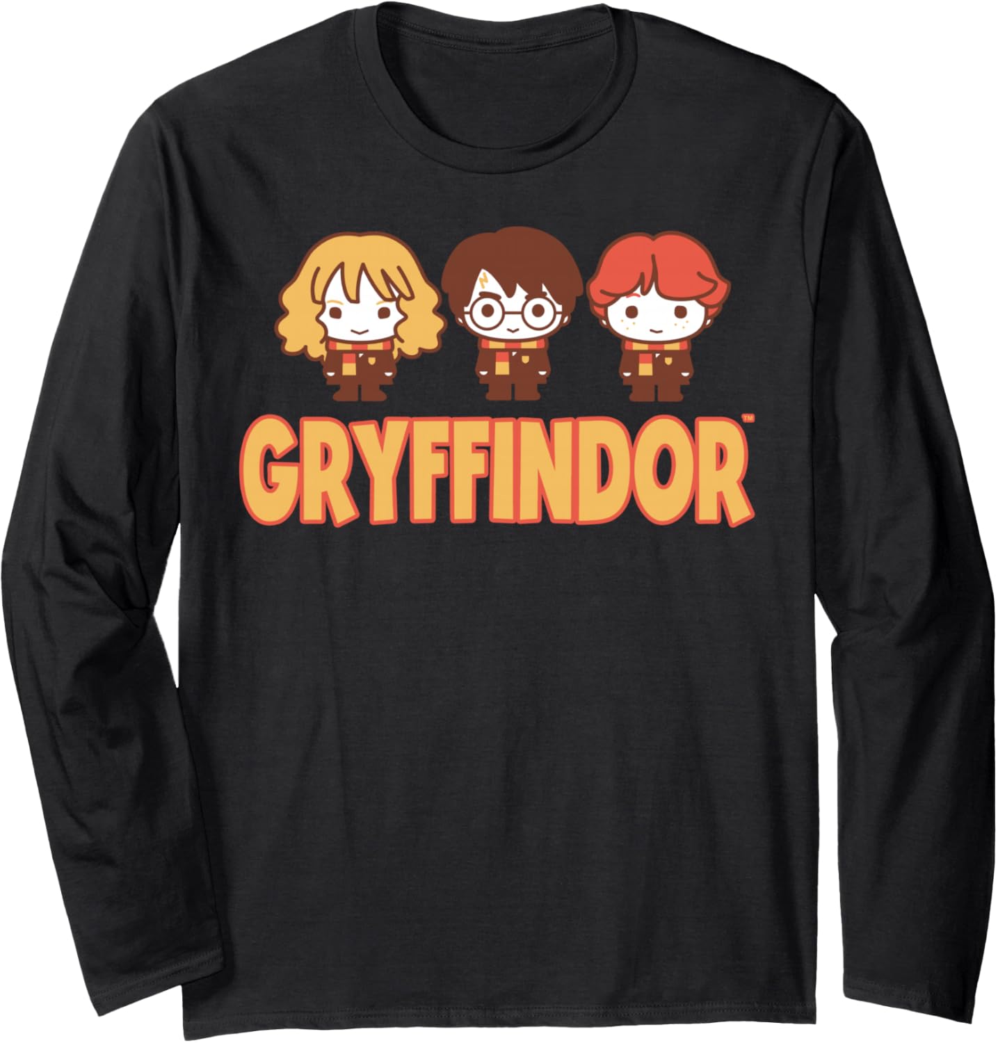 Harry Potter Gryffindor Chibi Trio Long Sleeve