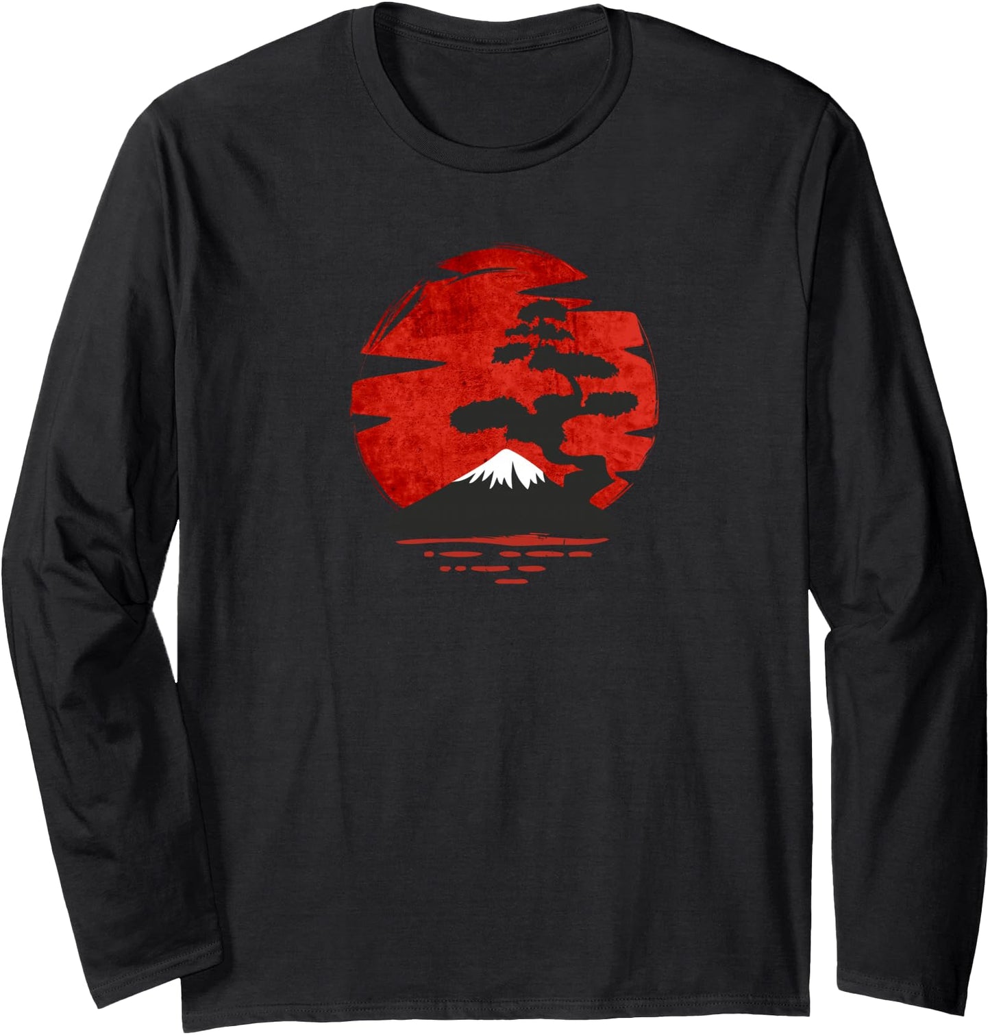 Japanese Bonsai Tree Long Sleeve Shirt Japanese Bonsai Art Long Sleeve