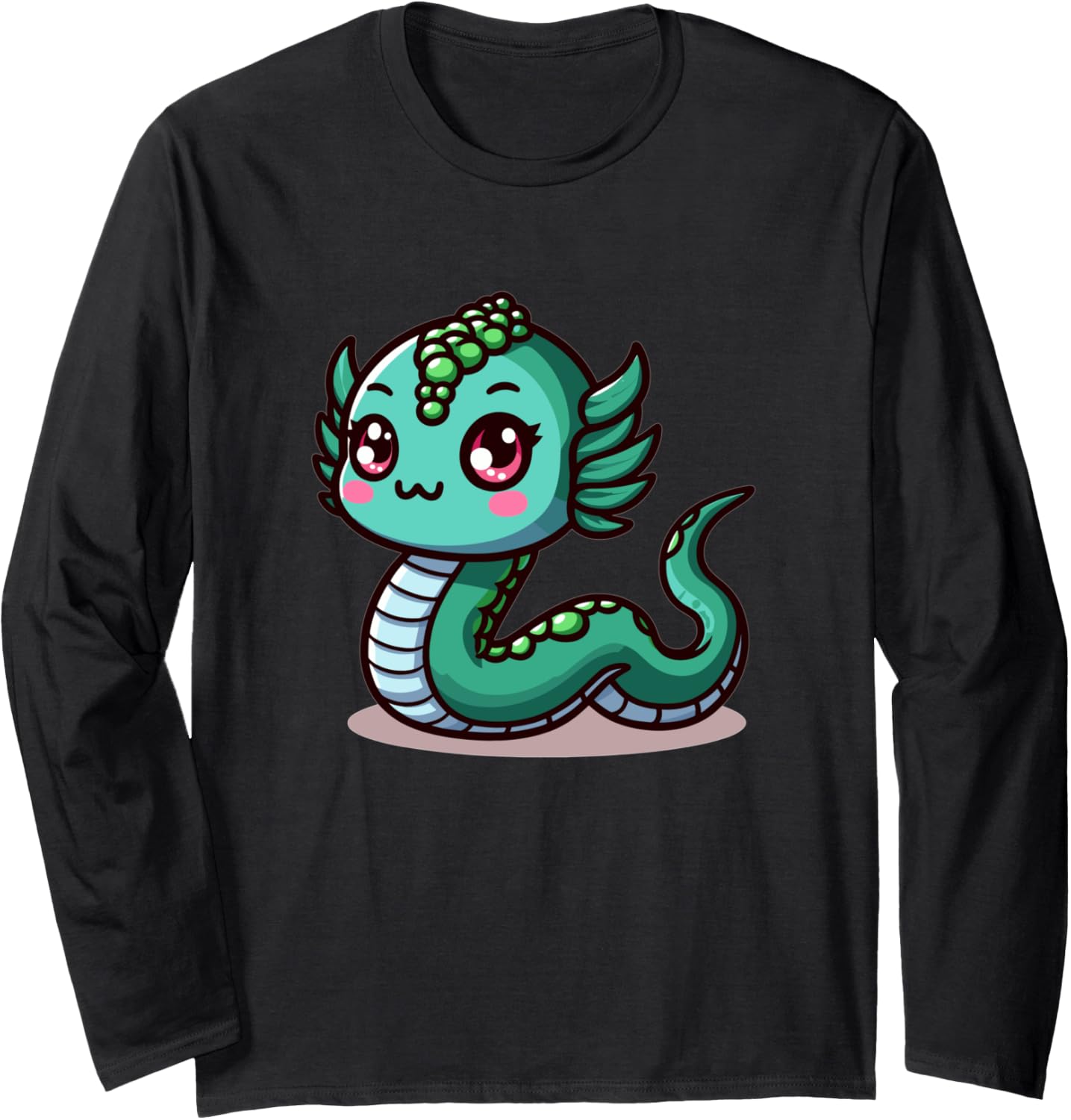 Adorable Cute Japanese Kawaii Chibi Naga Long Sleeve