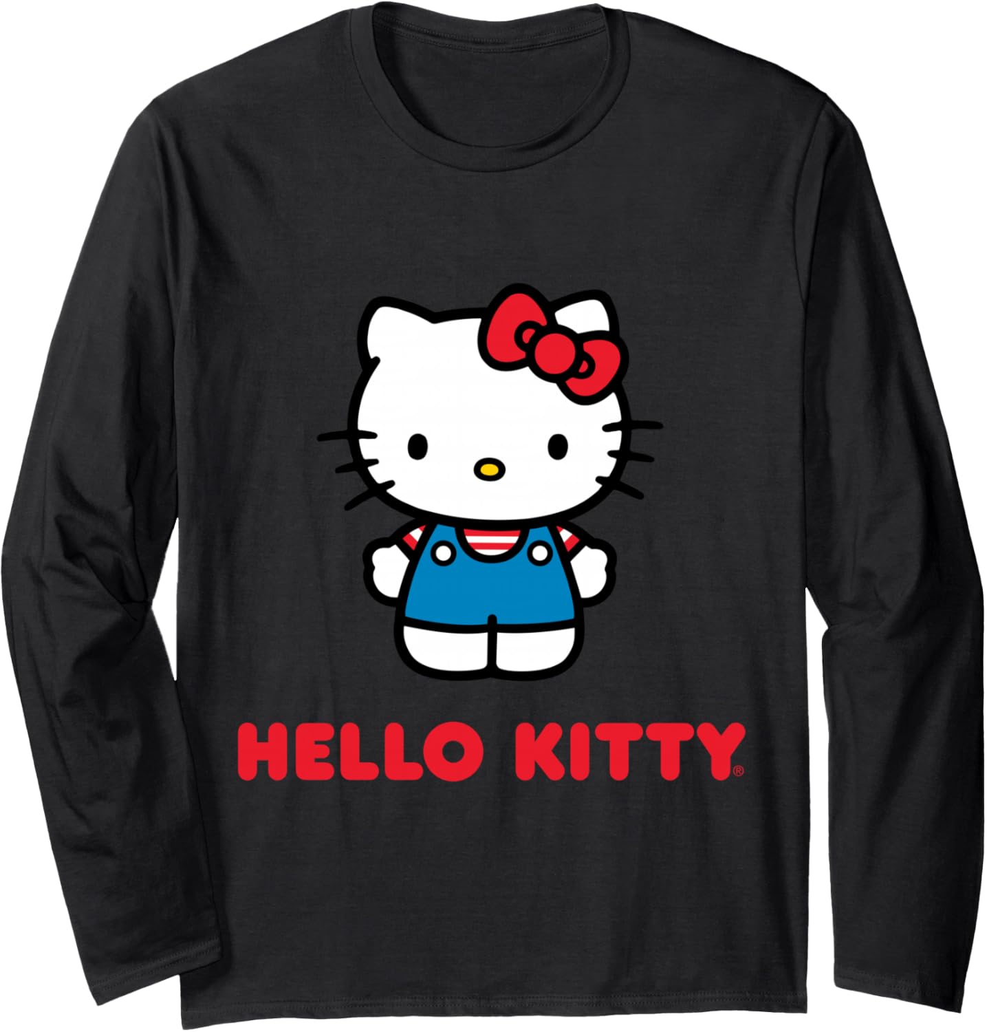 Hello Kitty Character Front and Back Long Sleeve