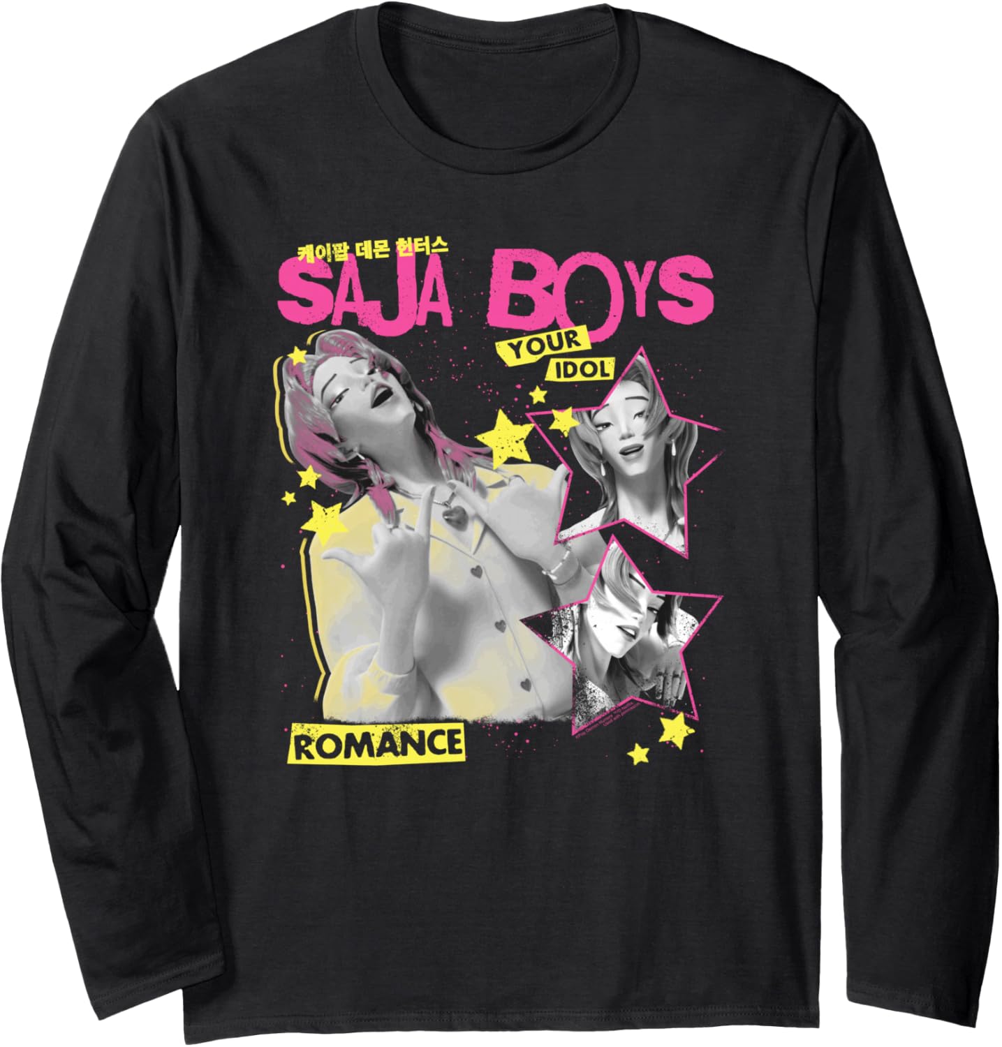 Kpop Demon Hunters Halloween Saja Boys Your Idol Romance Long Sleeve