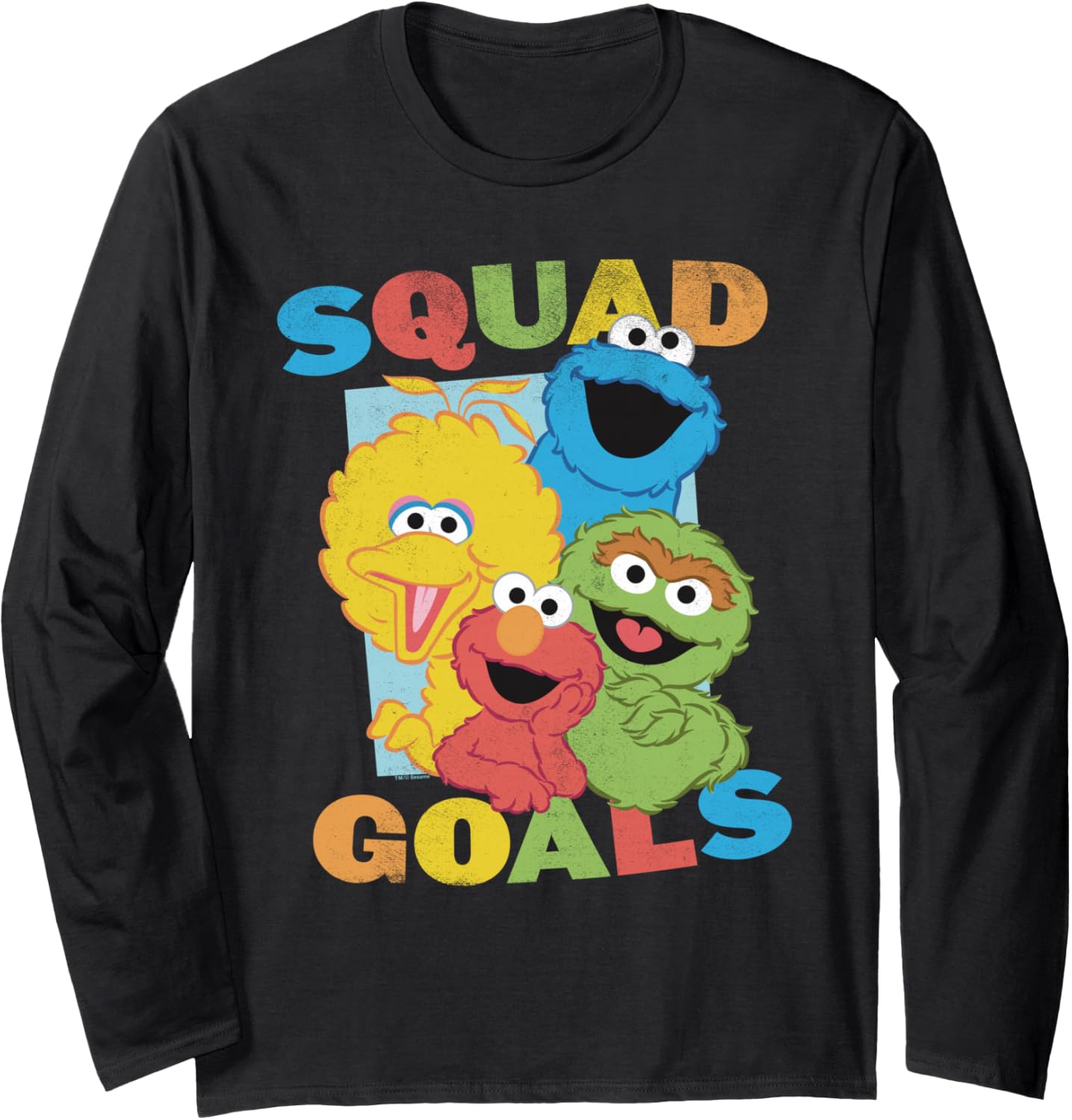 Sesame Street Squad Goals Long Sleeve