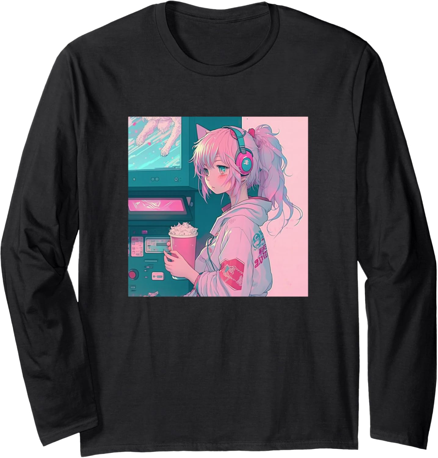Japanese Anime Girl Long Sleeve