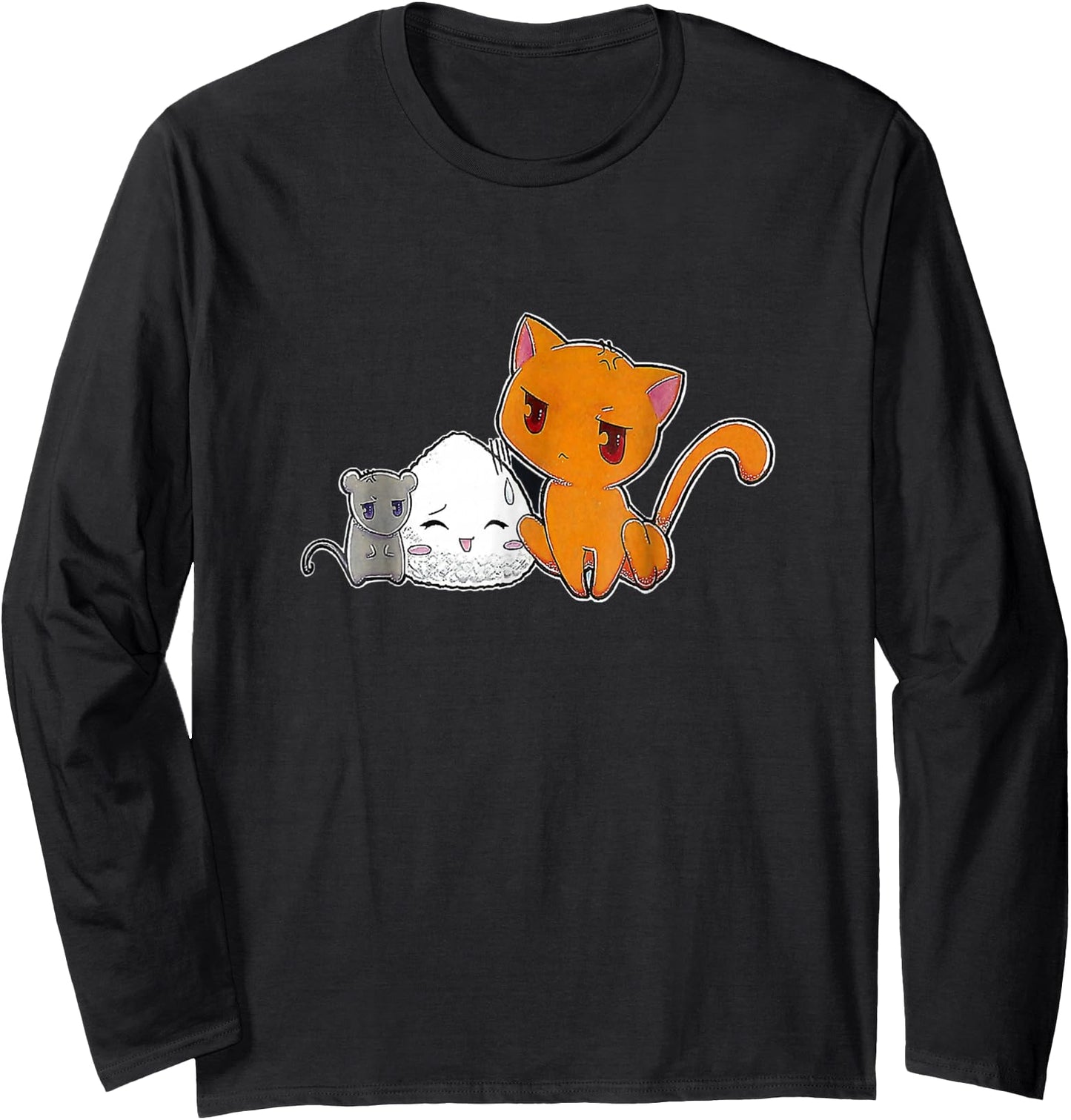 Vintage Basket Fruits Anime Long Sleeve