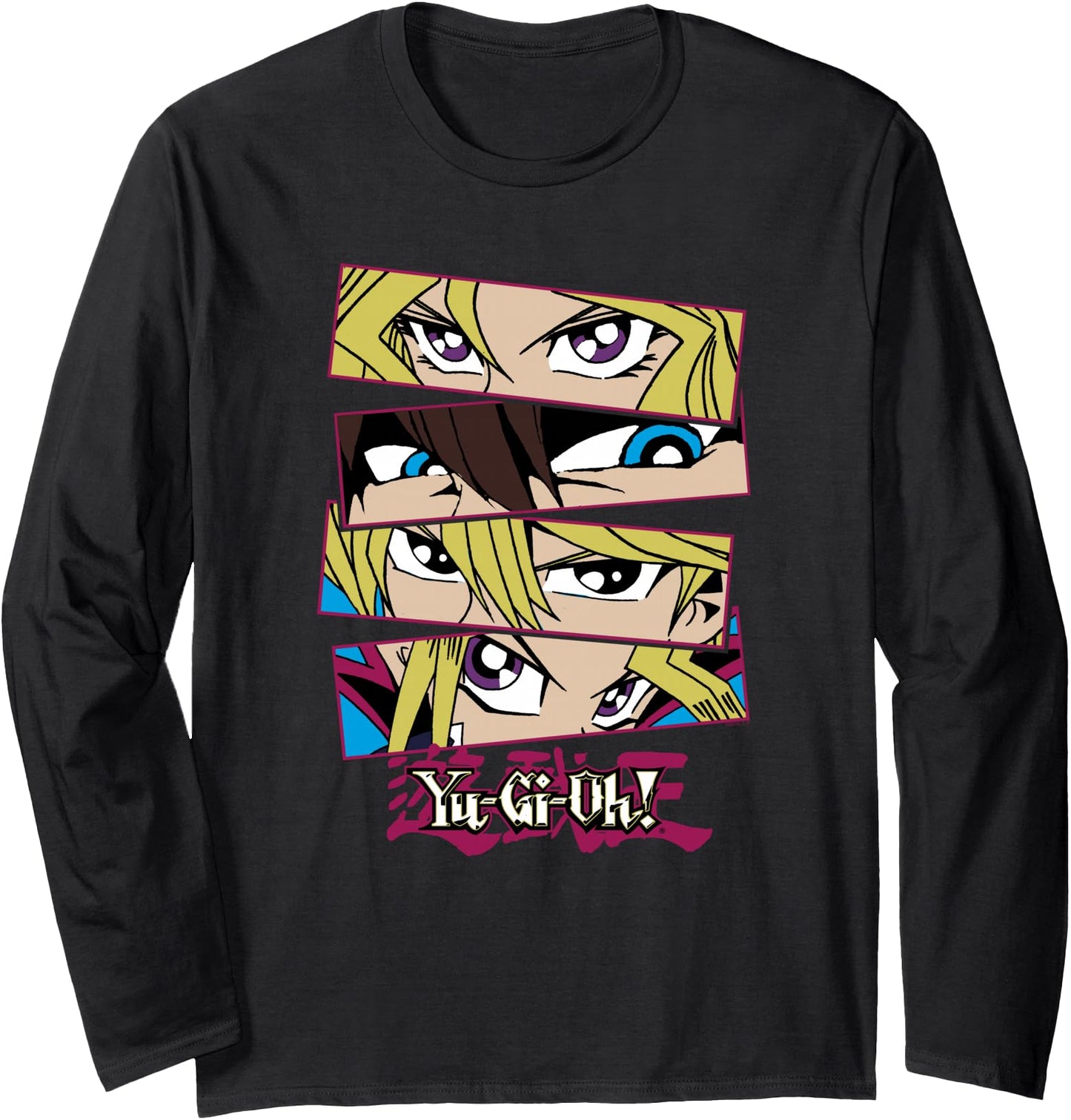 Yu-Gi-Oh! Duel Monsters Character Eyes Colorful Anime Long Sleeve