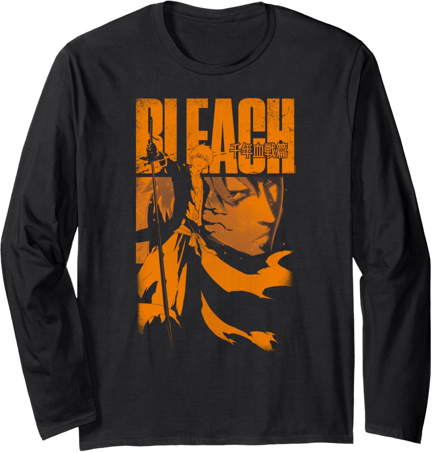BLEACH: Thousand Year Blood War Orange Ichigo Pose Anime Long Sleeve