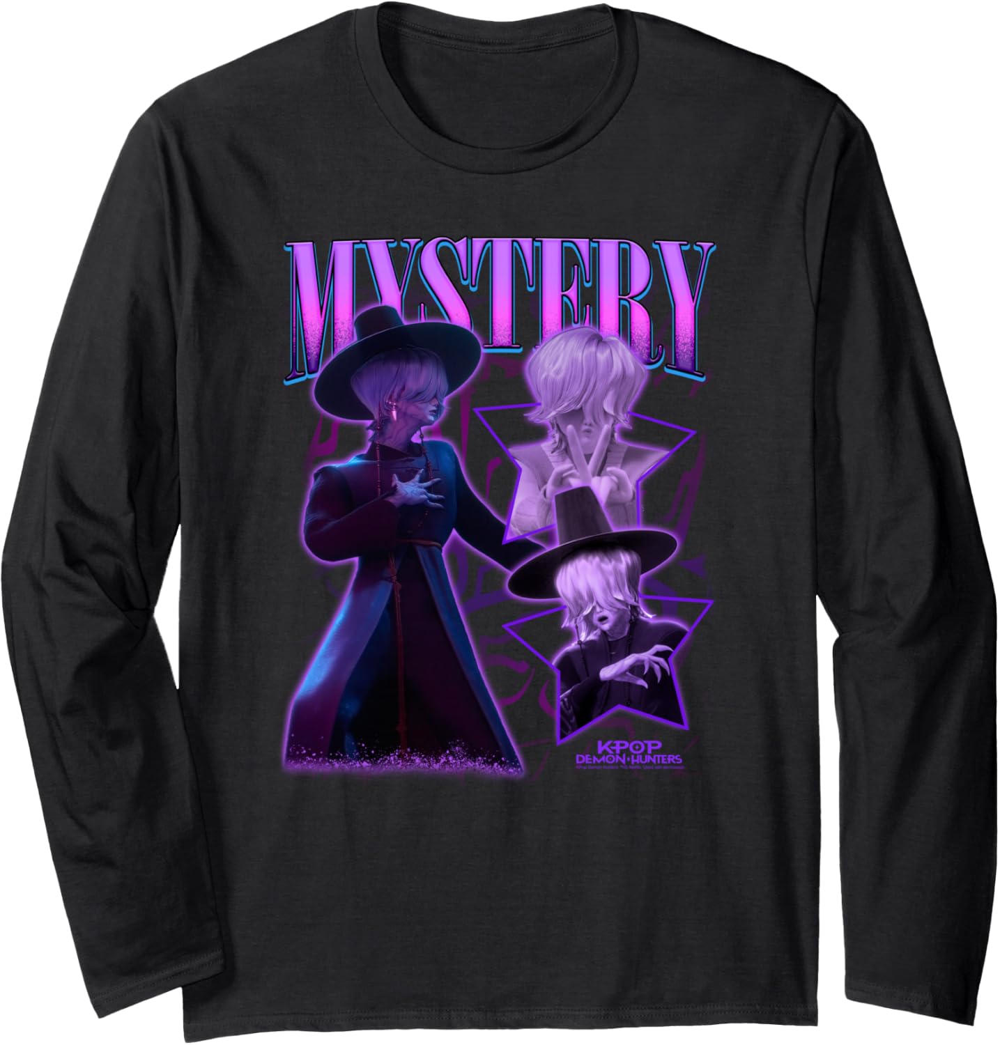 Kpop Demon Hunters Mystery Showcase Y2K Poster Long Sleeve