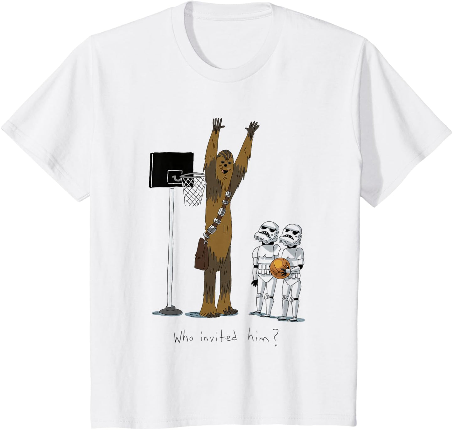 Kids Star Wars Classic Chewbacca Basketball Who Invited Him?